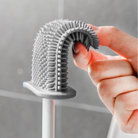 Brosse de Toilette en Silicone TPR